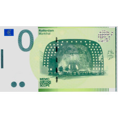  0 Euro biljet Rotterdam Markthal